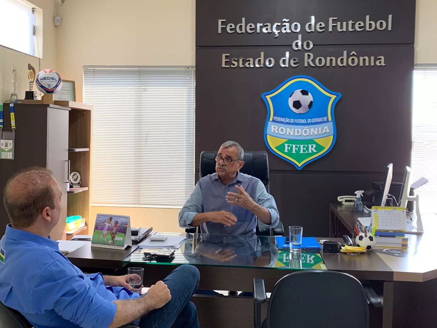 Deputado Estadual Alan Queiroz visita FFER